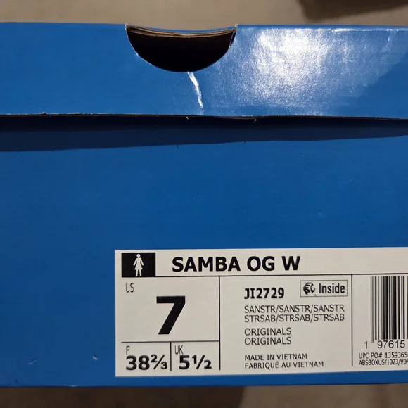 Adidas Samba OG Womens Sneakers SAND STRATA - Picture 6 of 11